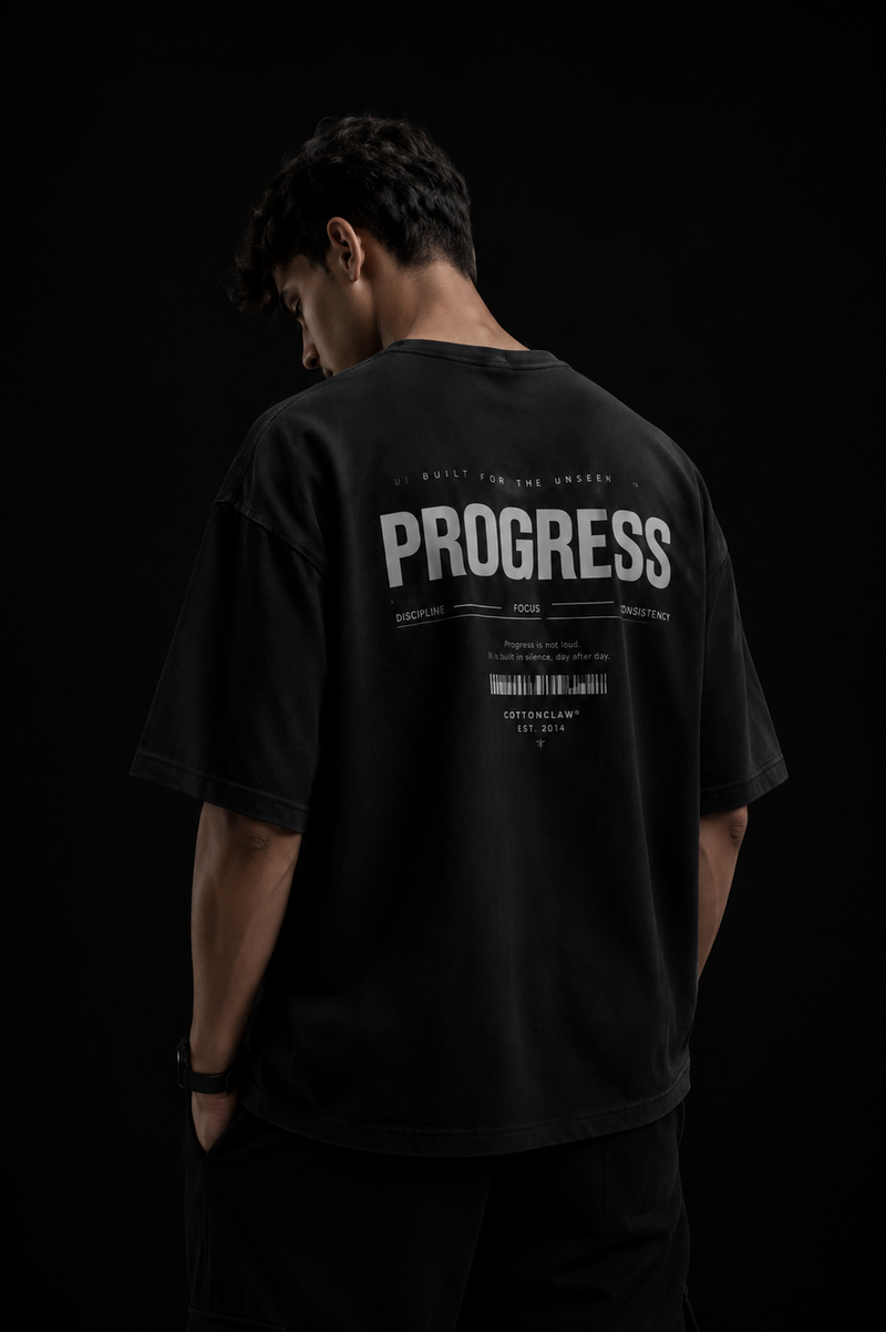 TRUST THE PROCESS OVERSIZED TEE