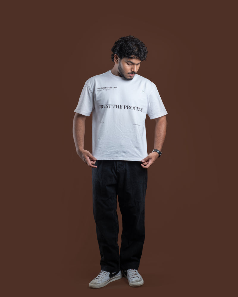 TRUST THE PROCESS OVERSIZED TEE